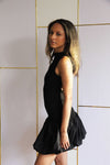 Black Nina Pouffe Dress